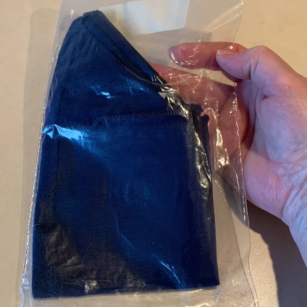 Longaberger Fabric Liner for Vacation Keepsake Basket, Indigo Blue. NEW